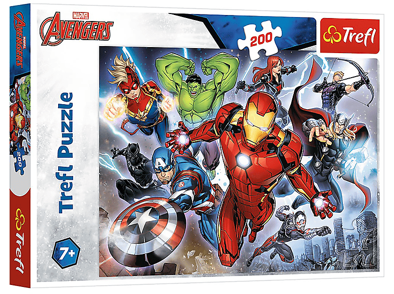 TREFL Marvel Avengers - Puzzle 200 Teile Puzzle