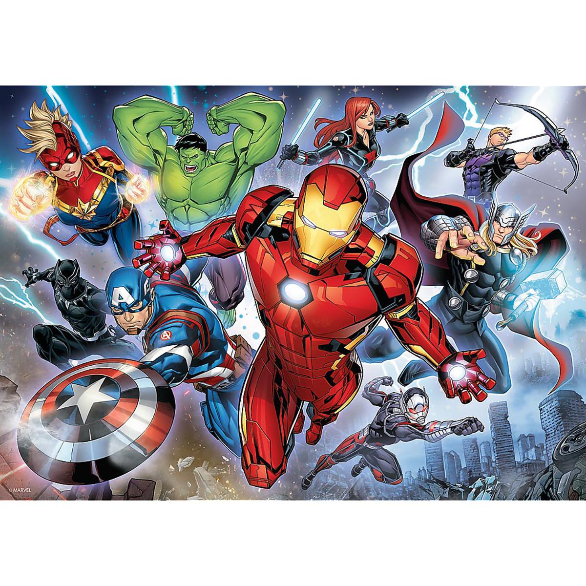 TREFL Marvel Avengers Puzzle - 200 Puzzle Teile