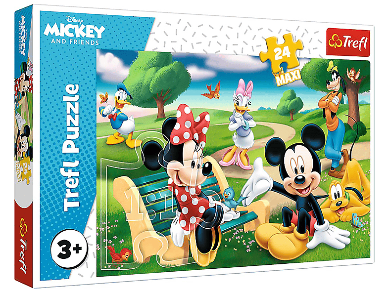 TREFL Mickey Mouse unter Freunden Puzzle