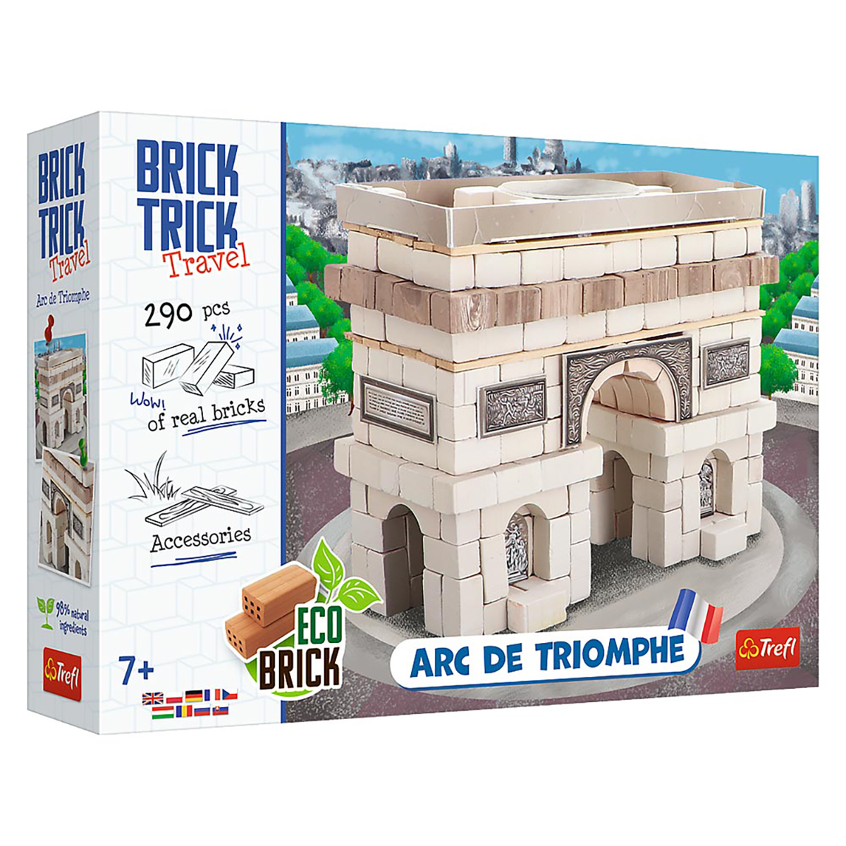 TREFL Brick Trick – - Triumphe, Arc Frankreich Paris, Bausatz de \