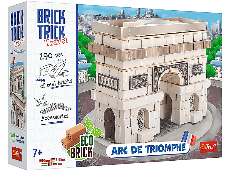 TREFL Brick Trick – - Triumphe, Arc Frankreich Paris, Bausatz de \