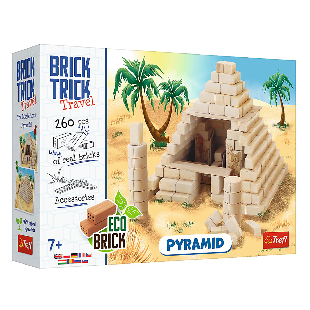 TREFL Brick - Trick Bausatz – Pyramide \