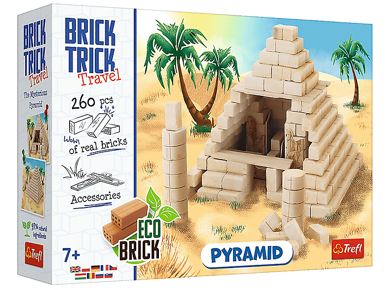 TREFL Brick - Trick Bausatz – Pyramide \