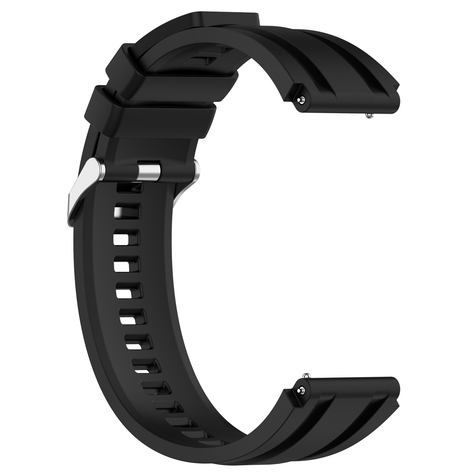 INF Silikonarmband 22 Ultimate/GT3 Watch, Schwarz Huawei Ersatzarmband, SE, mm
