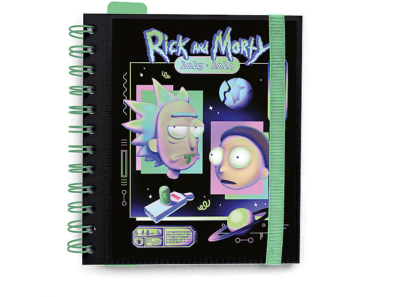Schuljahresplaner & - 2023/2024 Morty Rick