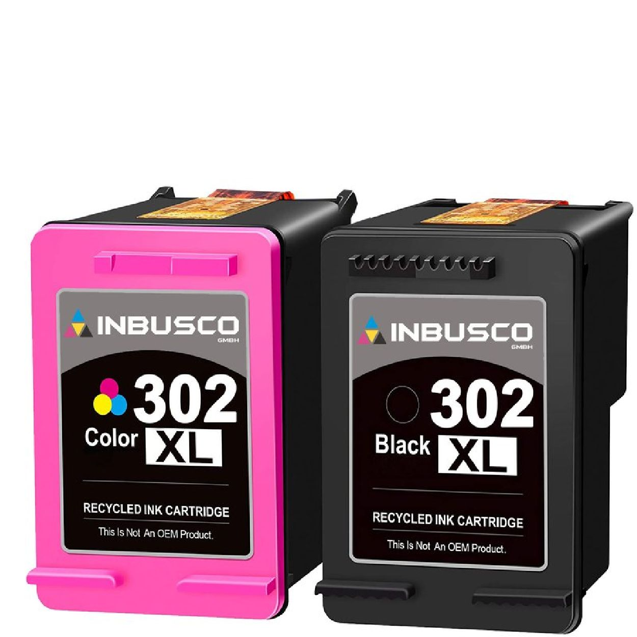 INBUSCO / KUBIS Mehrfarbig + (BK 302 (2xHP302XL(BK+Color)) Tintenpatrone SET XL Color)