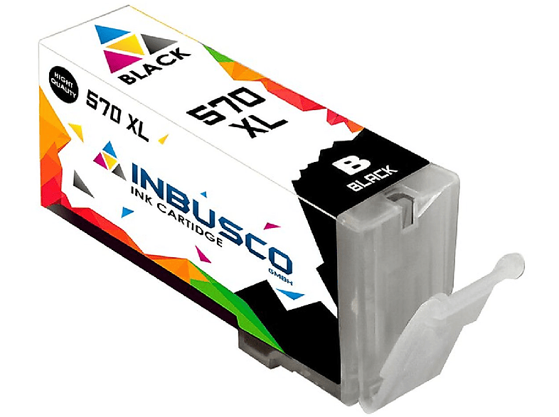 INBUSCO / KUBIS SET Canon Tintenpatrone 570-571SET (10xCanon570-571SetKarton) Karton Mehrfarbig
