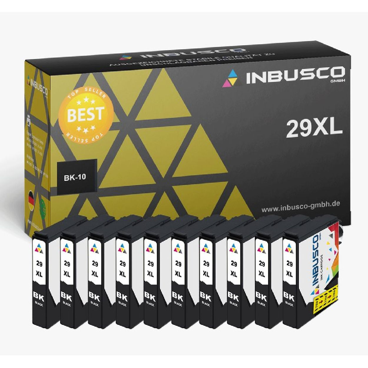 INBUSCO / KUBIS XL (2991-2994XLVAR1-12) Schwarz Tintenpatrone VAR1-12 2991-2994