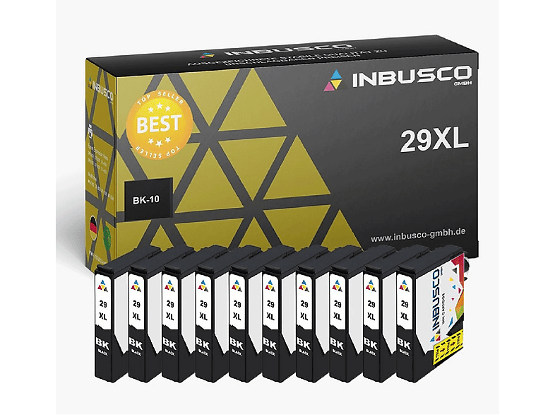 INBUSCO / KUBIS XL (2991-2994XLVAR1-12) Schwarz Tintenpatrone VAR1-12 2991-2994