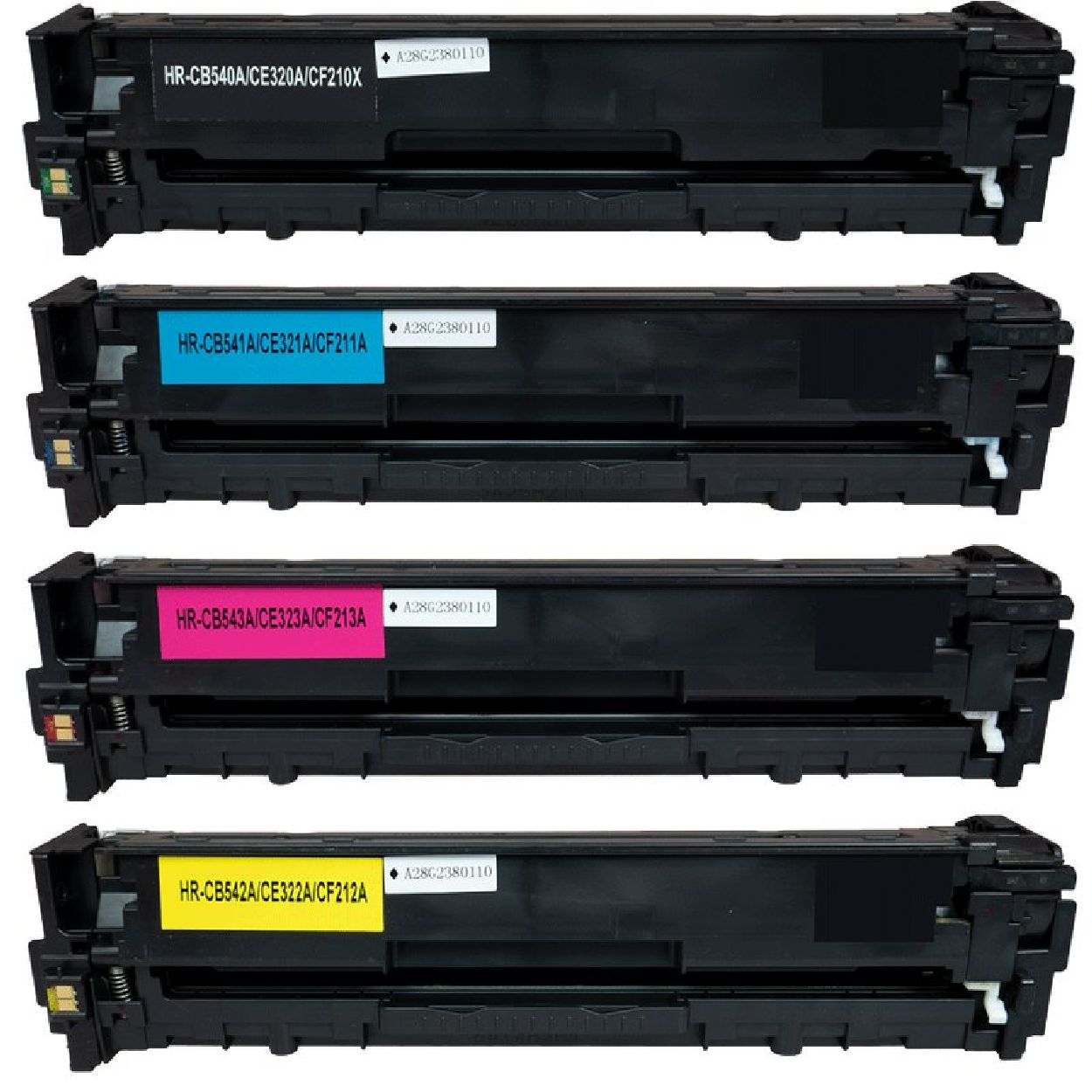 INBUSCO / KUBIS Mehrfarbig HP Toner (TonerHPCF210A-CF213A-8) Toner für CF210A-CF213A-8