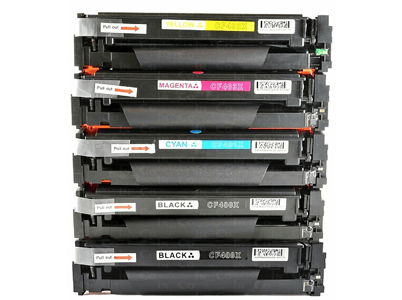 INBUSCO / KUBIS Mehrfarbig CF400X-403X SET (5xHPCF400X-403X) Toner