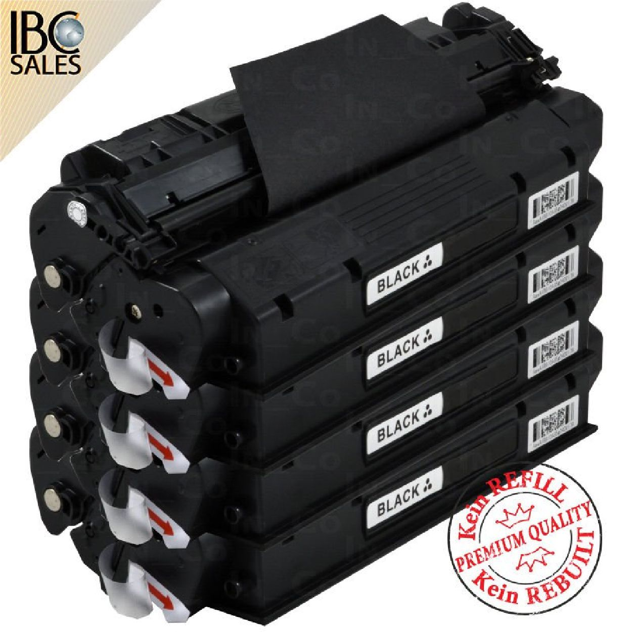 INBUSCO / KUBIS SET C7115X Toner Schwarz (4xC7115X)