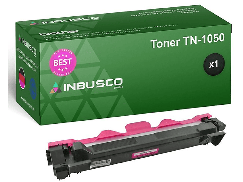 INBUSCO / KUBIS TN-1050 - 3480 TN-1050 Toner Schwarz (TN-1050-3480TonerBrother-VAR1xTN-1050)