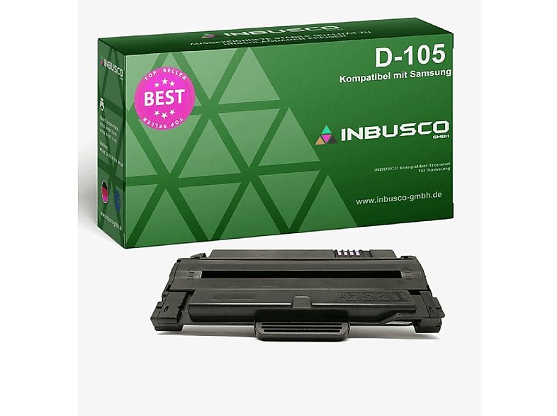 INBUSCO / KUBIS D101 - D116 - D-105 Toner Schwarz (D101-D116TonerSamsung-D-105)