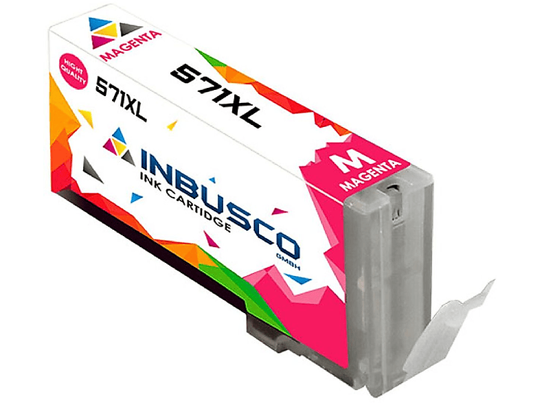 (TP571XLMagenta) INBUSCO Magenta KUBIS 571 Tintenpatrone TP Magenta / XL