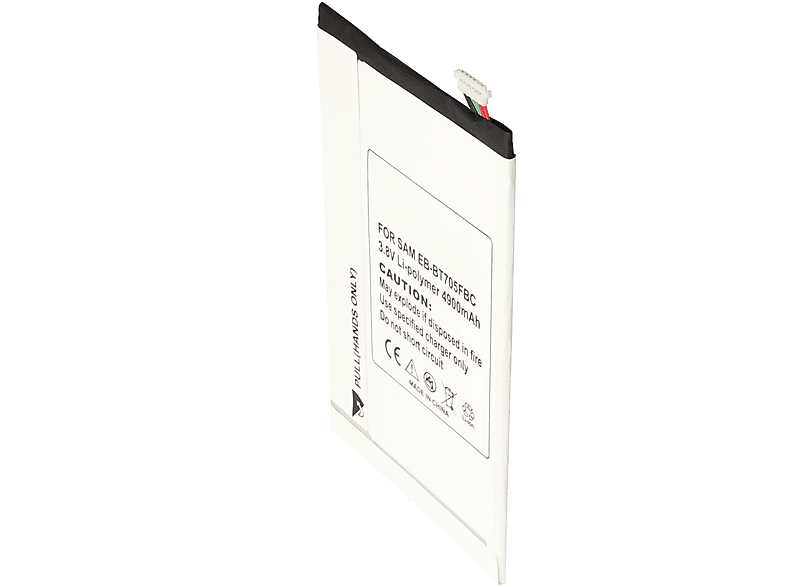 Samsung EB-BT705FBC ACCUCELL LiPo Tab für Lithium-Polymer S Tablet-Akku, 4900 Akku 8.4 SM-T700, mAh - Galaxy Akku SM-T705