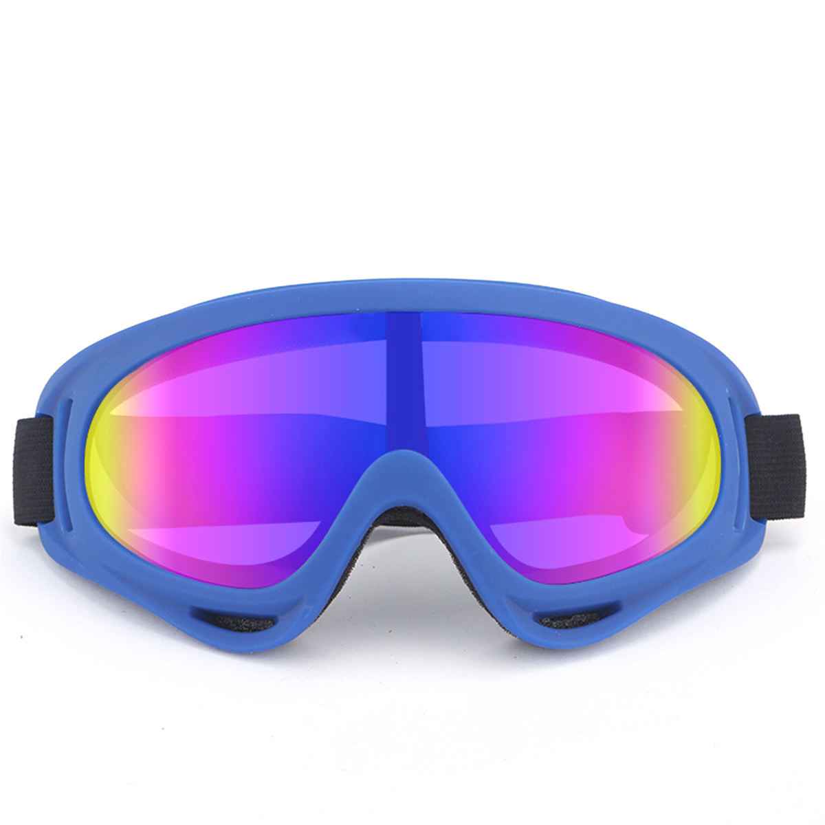 Staubbrille Rahmen UV400 Fahrradbrille, Anti-Fog Stück Fahrradbrille Blauer LEIGO Impact mehrfarbiges Fahrradbrillen, + Fahrradbrille