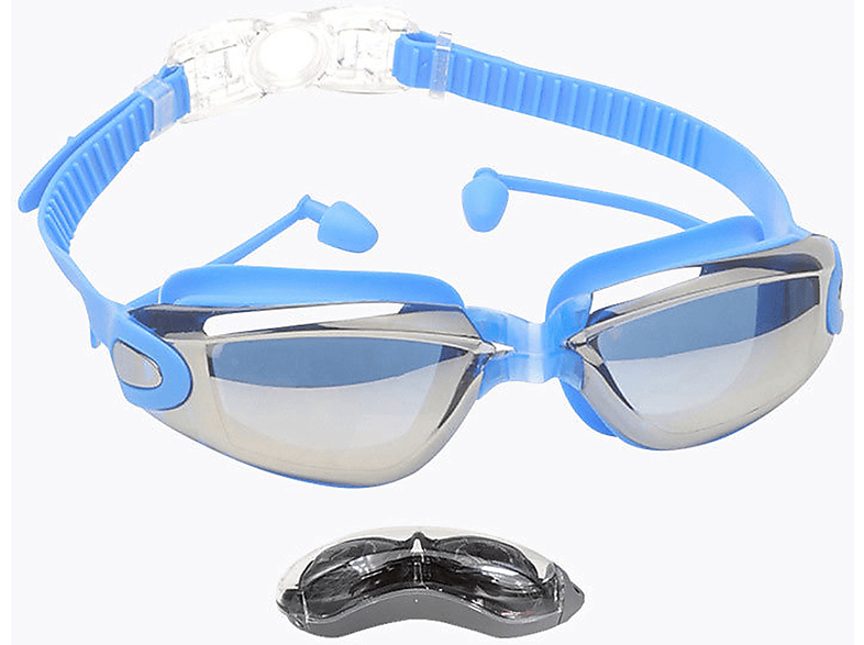 Vollsicht Schwimmbrille Anti-Beschlag - Mit Bungee-Gurt Für Klare Sicht Beim Schwimmen