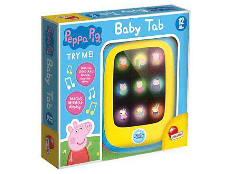 Pig mehrfarbig NOON Lernspielzeug, Zauber Lern-Tablet, Peppa Lisciani von