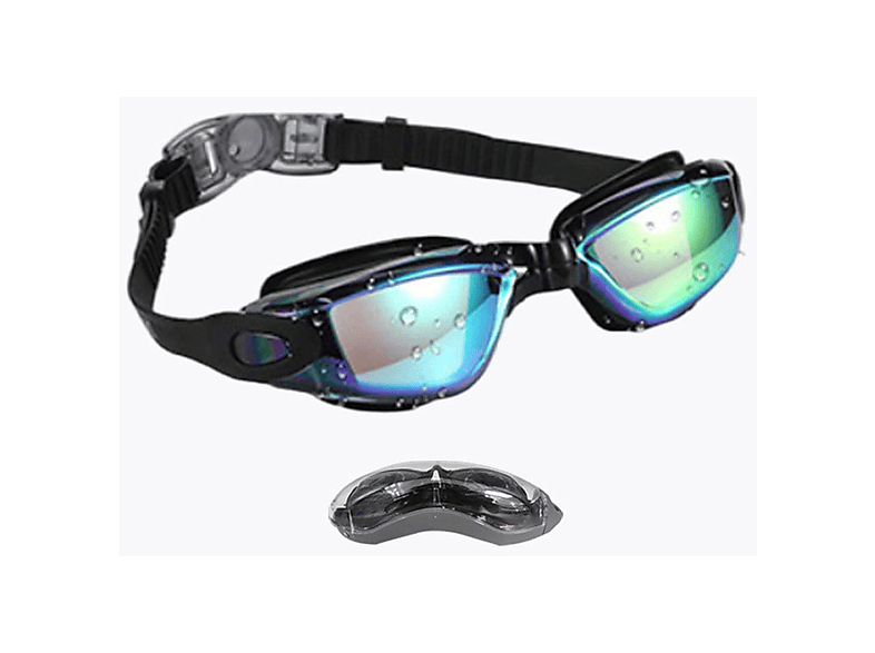 Dizokizo Schwimmbrille Unisex – UV-Schutz, Anti-Beschlag, Verstellbar, Wasserdicht