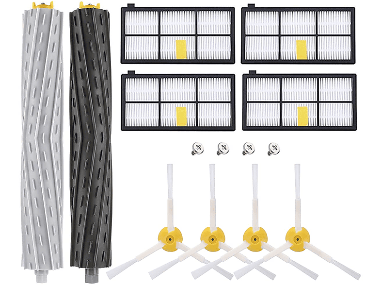INF Zubeh r f r iRobot Roomba 800 900 Serien 14 Teile Ersatzd sen