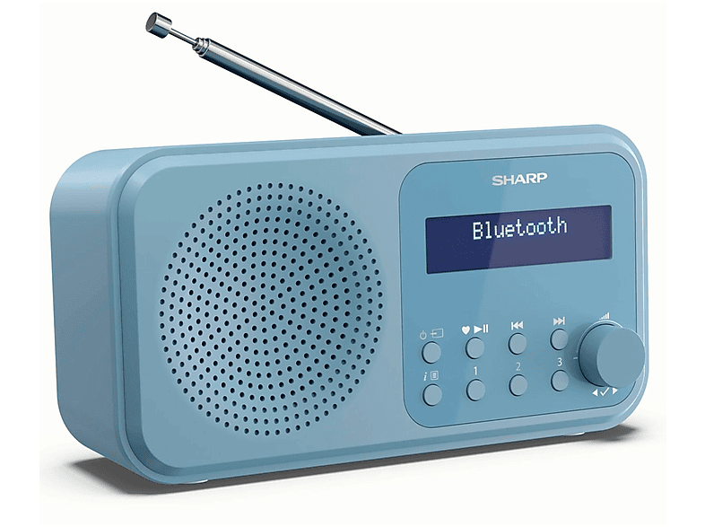 blau Radio, DR-P420(BL) SHARP DAB+, blau