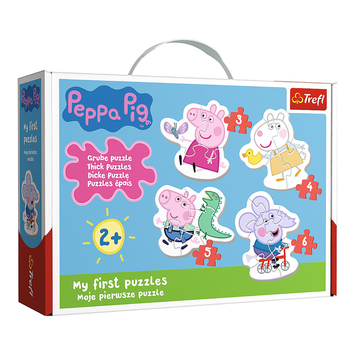 TREFL Peppa Pig 3-6 Puzzle - Teile Baby Puzzle - 36086