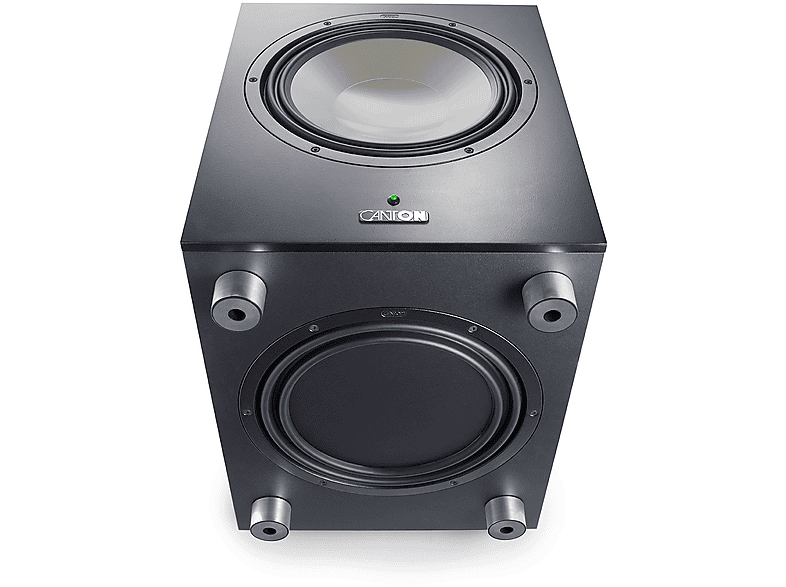 CANTON Power Sub 10 schwarz Subwoofer aktiv MediaMarkt