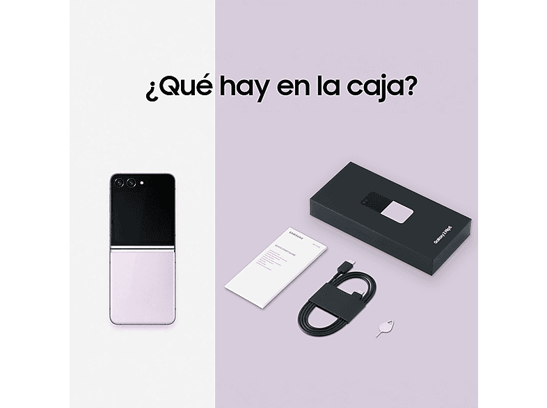 SAMSUNG Z FLIP5 6.7P/5G/8N/8+256GB/V, Lavanda, Móvil Android, 256