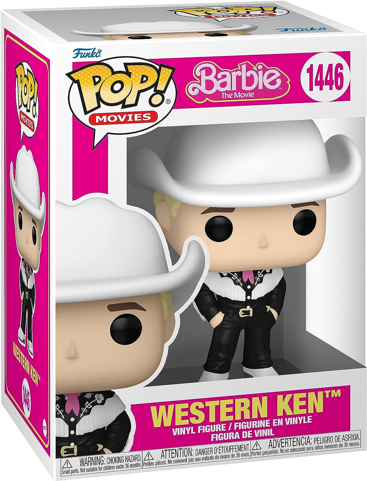 Figura Funko Pop! de Western Ken en una caja.