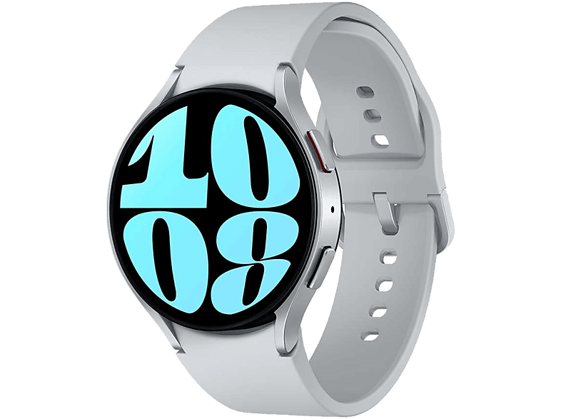 100 % Qualitätsgarantie SAMSUNG Galaxy Watch6 Aluminium, Silber Smartwatch