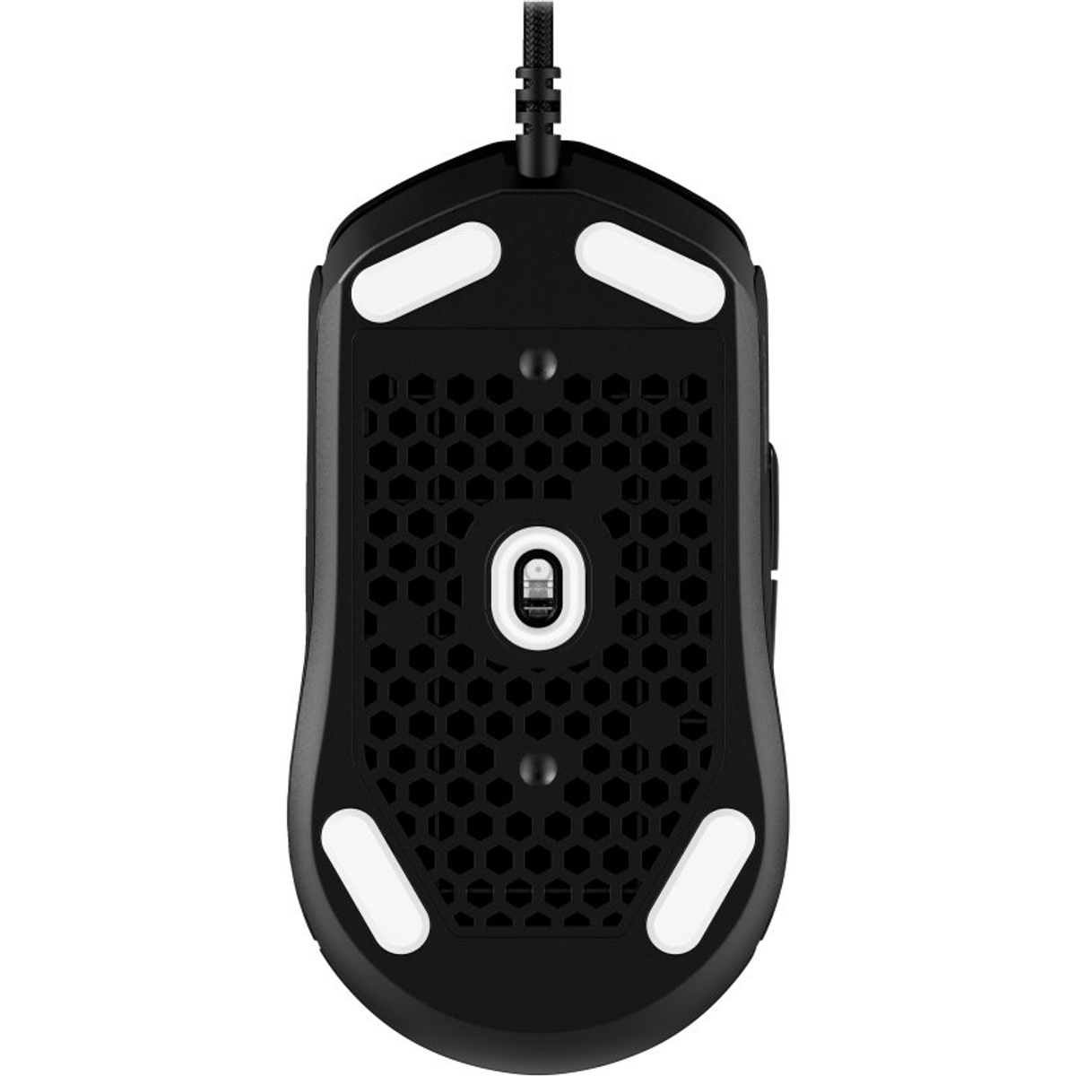 MOUSE GAMING HYPERX PULSEFIRE HASTE 2 WIRED, Collegamento USB, Ingresso: Otticamente a diodi laser, Scrolling a 2 direzioni, Risoluzione max 26000 dpi, Nero