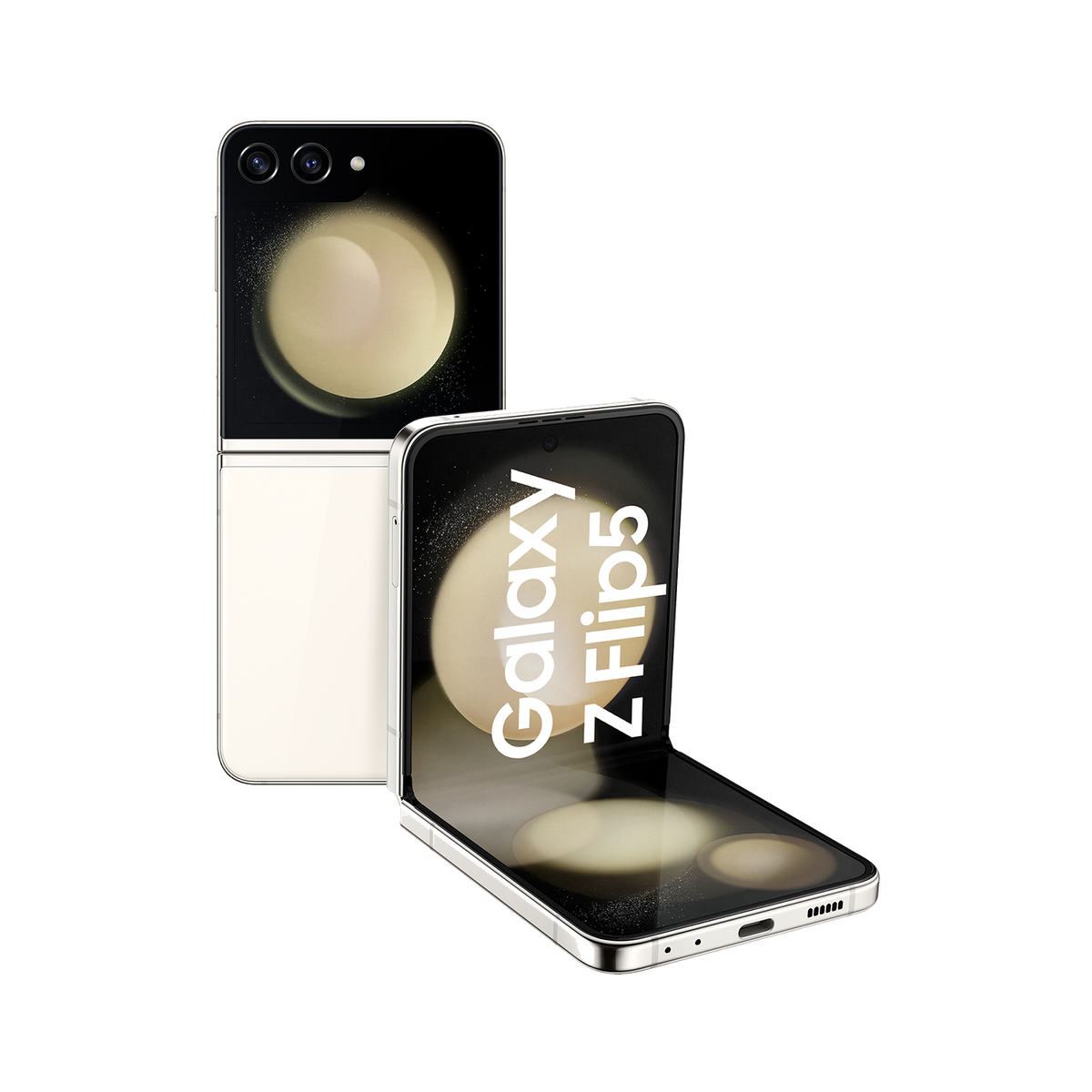Flip5 GB Galaxy cream Z DS 5G Dual Creme SAMSUNG 256 256GB SIM