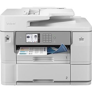 Impresora multifunción -  BROTHER  MFCJ6959DWRE1, Inyeccion de tinta, 30 ppm, Blanca