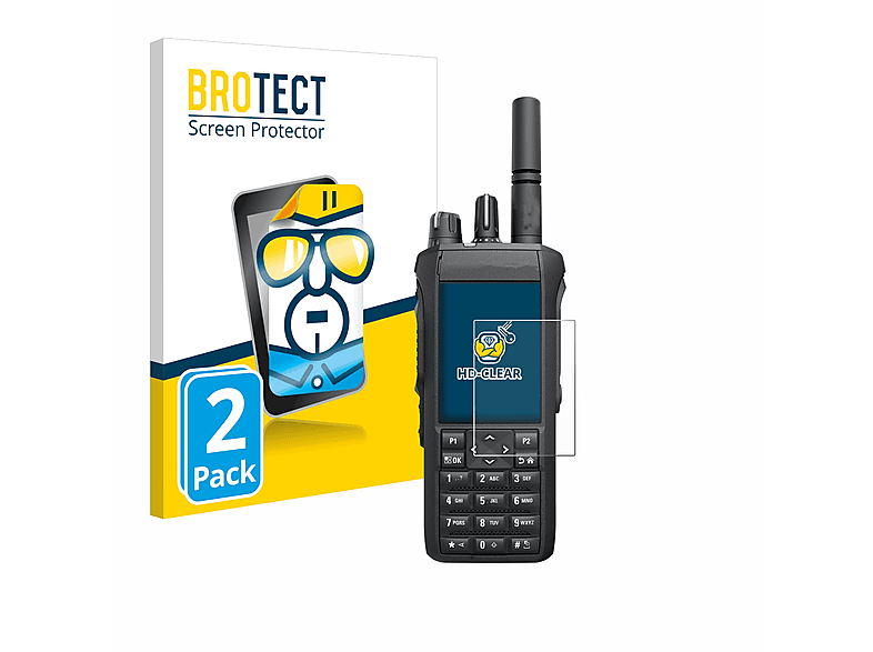 BROTECT 2x klare Schutzfolie(für Motorola R7)