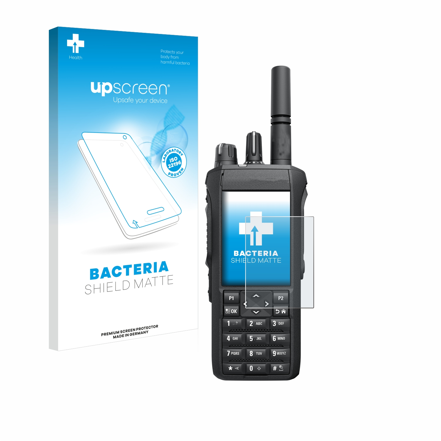 Schutzfolie(für R7) antibakteriell entspiegelt Motorola matte UPSCREEN