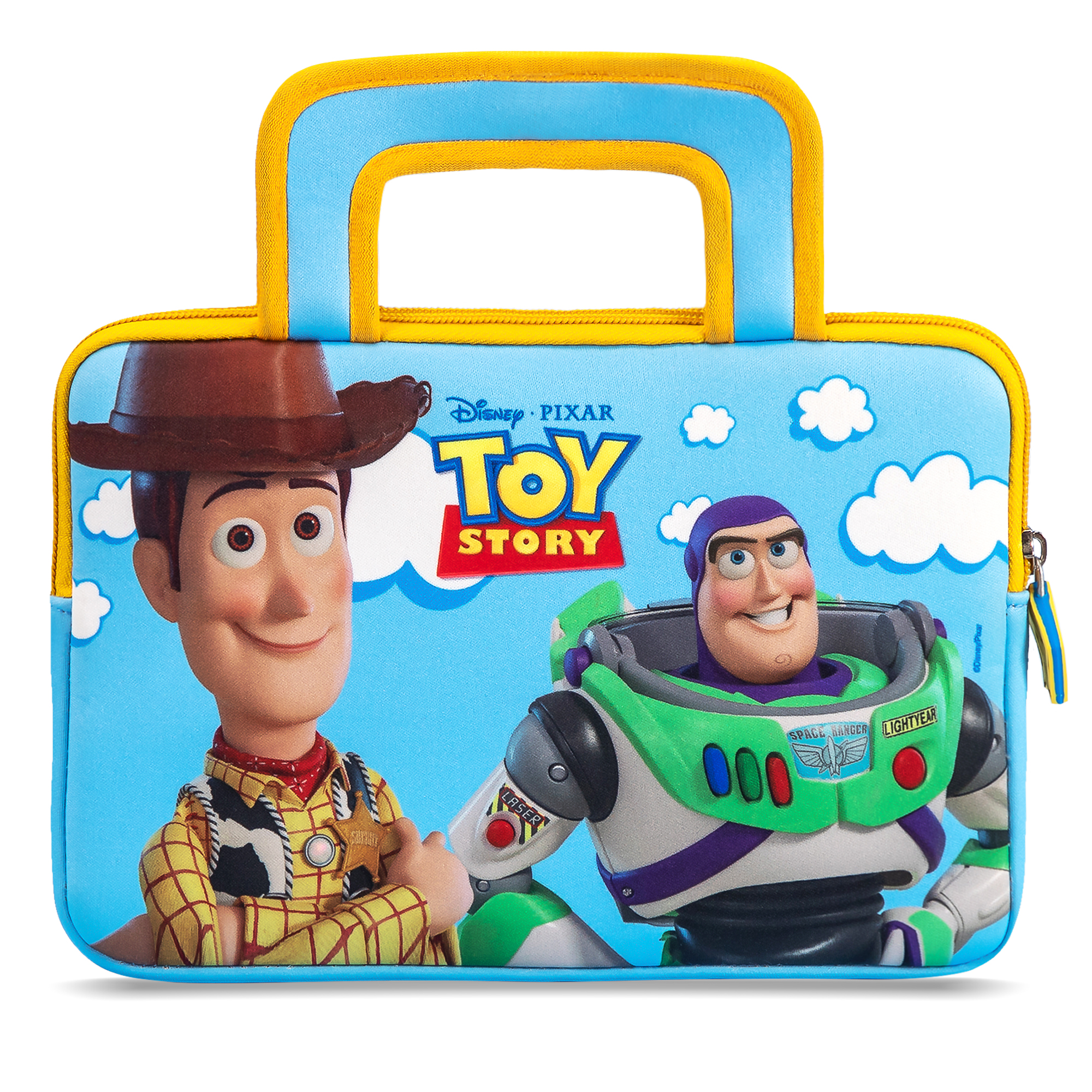 PEBBLE GEAR Pebble Disney Tragetasche Kinder-Tragetasche für Toy Gear Story Gelb Sleeve Neopren