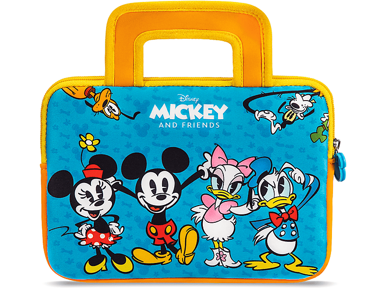 PEBBLE GEAR Disney Mickey & Friends Kinder-Tragetasche Tragetasche Sleeve für Pebble Gear Neopren, Orange