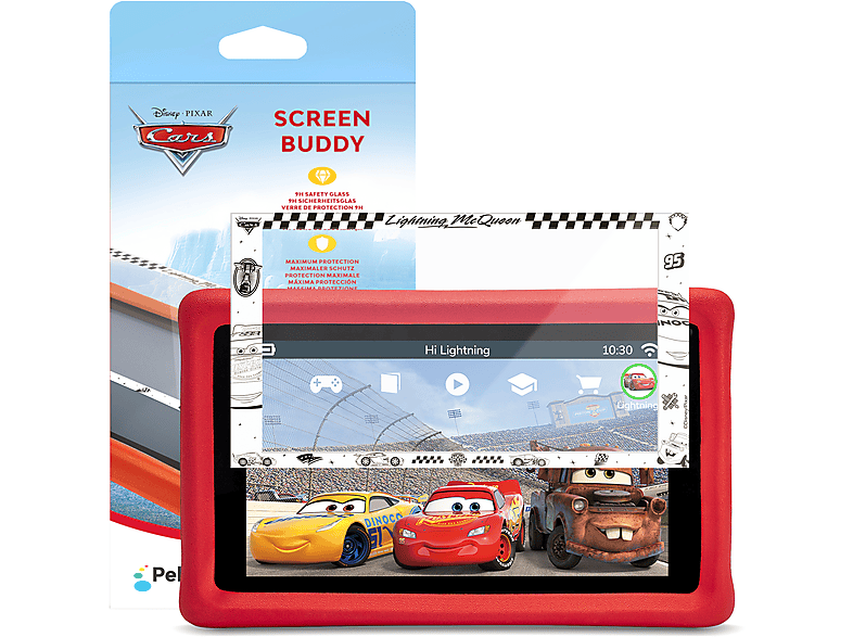 PEBBLE GEAR Disney Cars Displayschutzfolie Displayschutzfolie(für Pebble Gear Pebble Gear Disney Kids Tablet 7 Zoll)