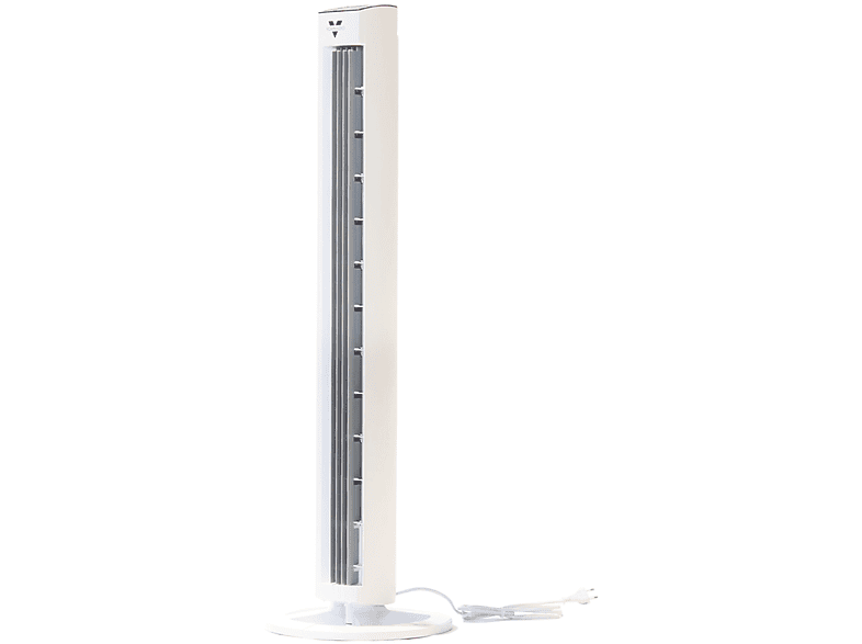 VORNADO Säulenventilator Tower L mit Fernbedienung 108 cm Standventilator Weiß (82 Watt)