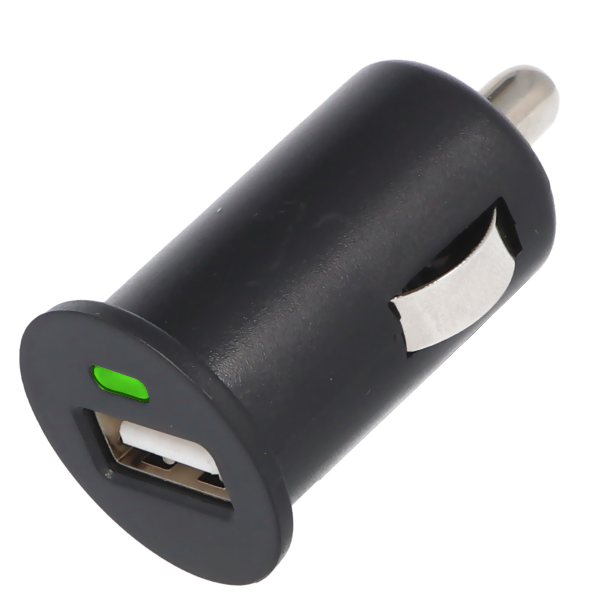 Ladegerät USB-Ladebuchse Universal, Auto-Adapter 12 extra USB Schwarz mit Volt kompakt ACCUCELL