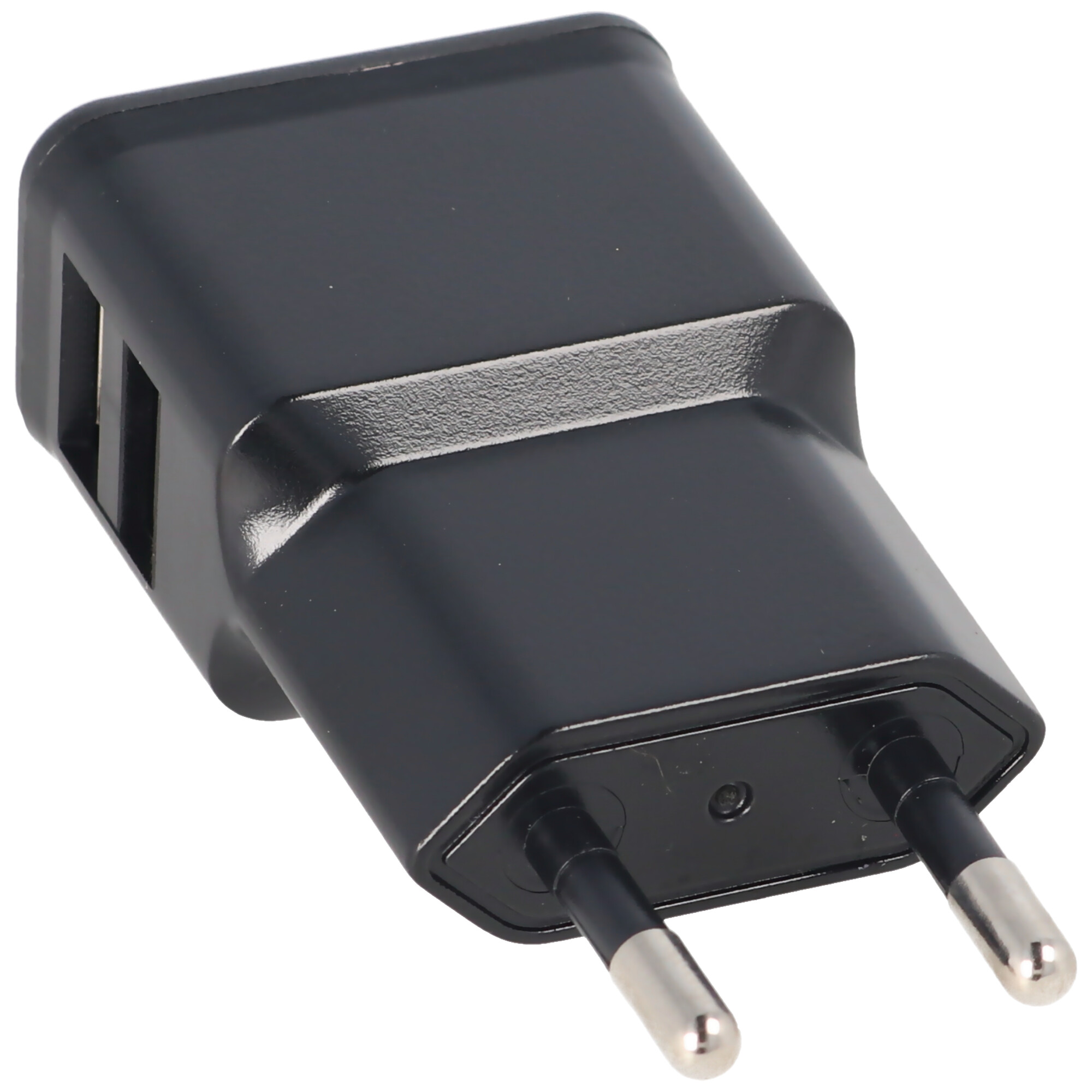 GOOBAY schwarz USB Schwarz A, Universal, 2x 2,4 Ladegerät USB-Ladegerät Ausgang, Dual