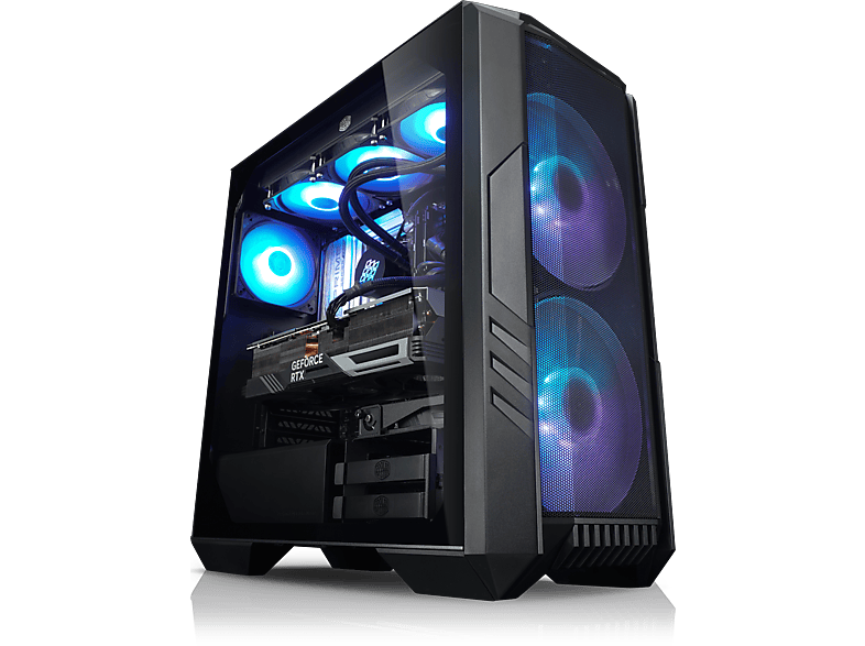 KIEBEL Tornado 13 Intel Core i7-13700KF, Windows 11 Home, Gaming PC mit Intel® Core™ i7 Prozessor, 32 GB RAM, 4 TB SSD, 2 TB HDD, NVIDIA GeForce RTX™ 4070, 12 GB