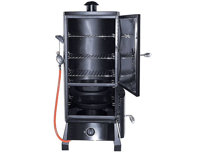 EL FUEGO Portland / Schwarz AY0317 Gas-Smoker