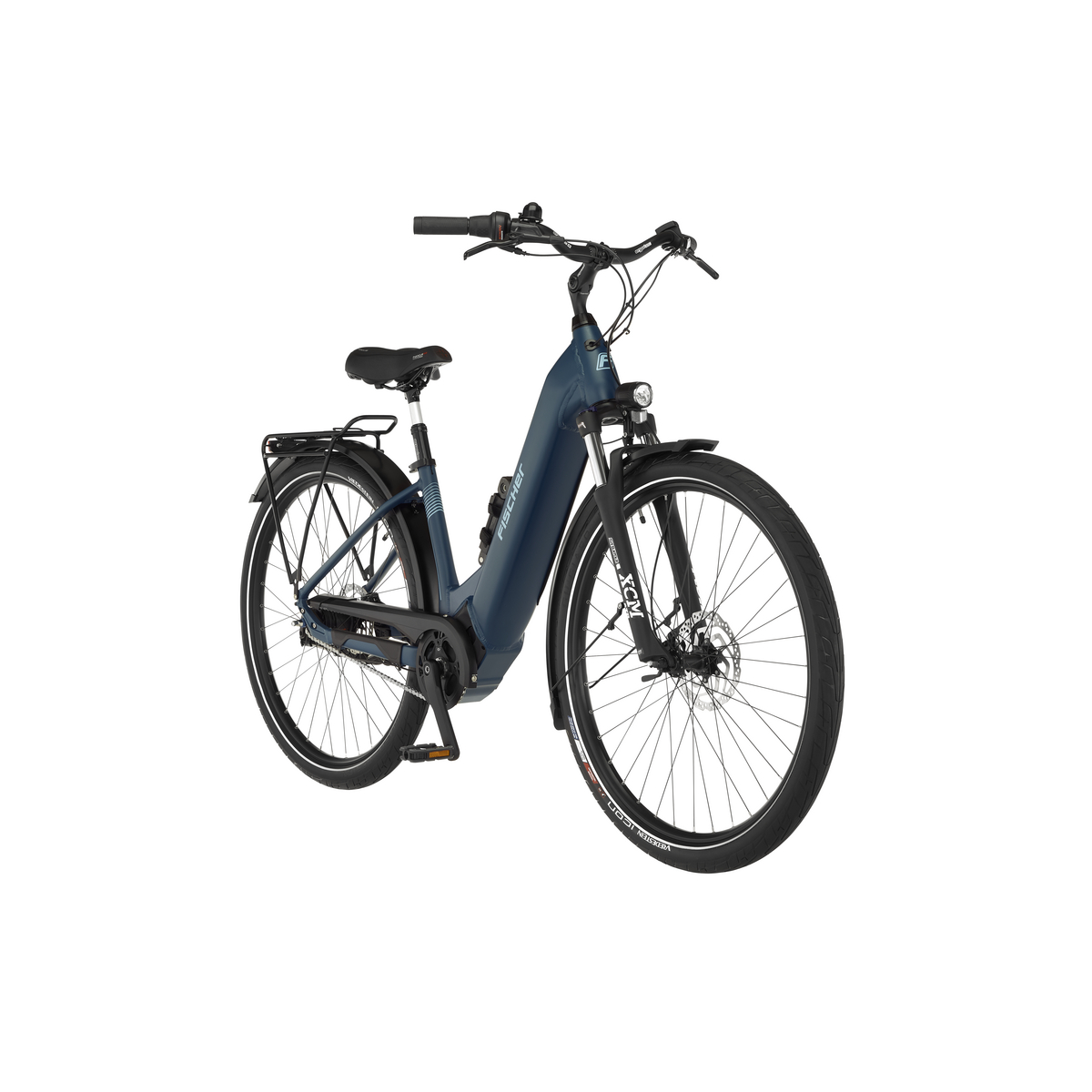 FISCHER CITA 7.8i Citybike (Laufradgröße: Unisex-Rad, Zoll, Sattblau) 28