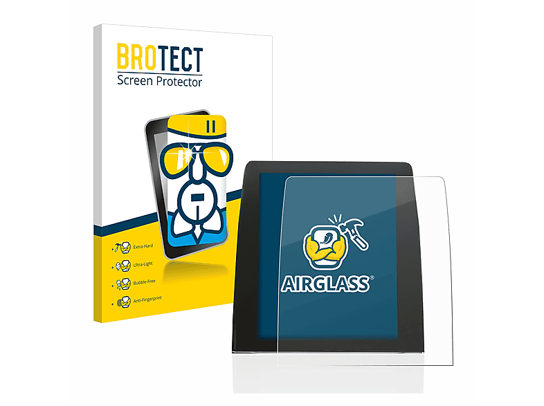 BROTECT Airglass klare Schutzfolie(für Renault Clio 5 2020 Easy Link 9.3\
