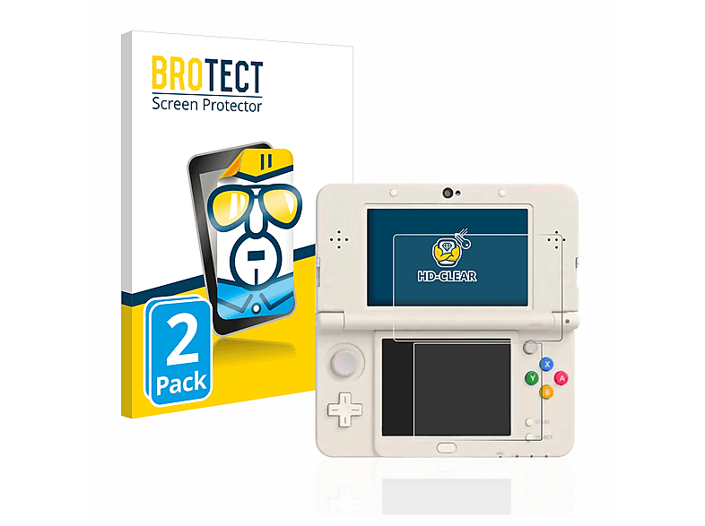 BROTECT 2x klare Schutzfolie(für Nintendo New 3DS) | Schutzfolien & Schutzgläser