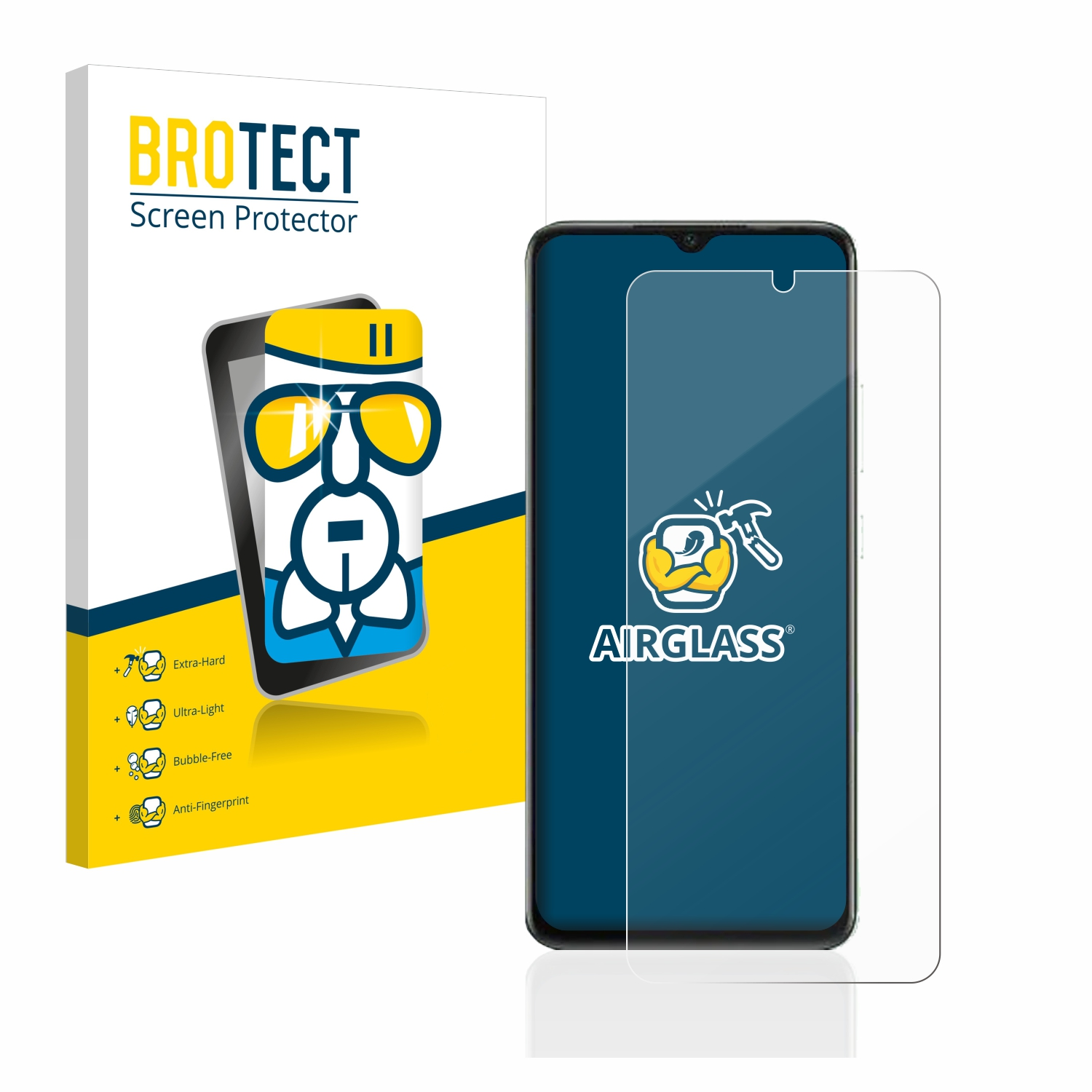 Smart Airglass 7 klare BROTECT Infinix Schutzfolie(für HD)
