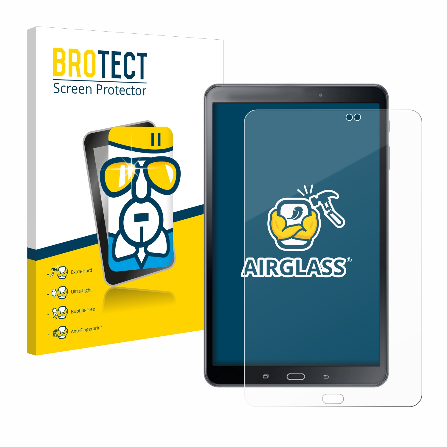 BROTECT Airglass 10.1 klare SM-T585) Galaxy 2016 Tab Schutzfolie(für A Samsung