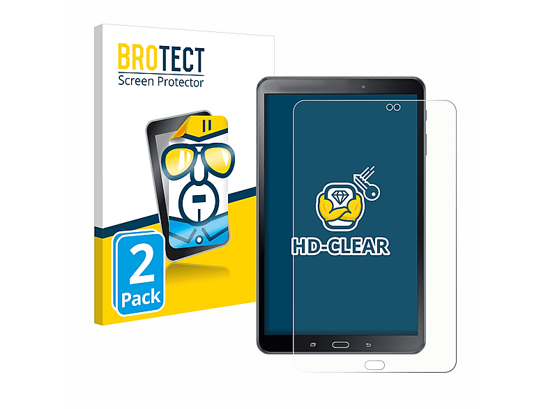 Schutzfolie(für Samsung SM-T585) Tab klare BROTECT 10.1 2016 Galaxy 2x A